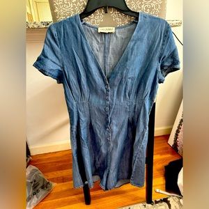 🩵Soft Jean Romper🩵